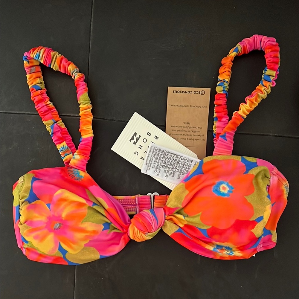 Billabong Sunny Coast Ruched Bikini Top